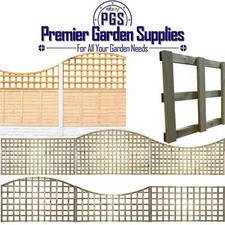 Square Trellis (Width: [6ft] 183cm) Arch|Flat|Concave Designs Height: 3ft or 4ft