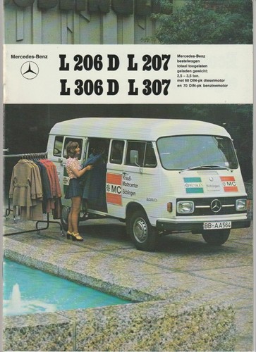 1976 mercedes benz l206d - 1976,
