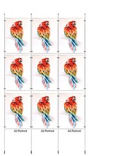 A2 Wire Kit Window display