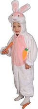 Dress Up America Bunny Costume for Kids - Easter Bunny Rabbit - Years 3-4
