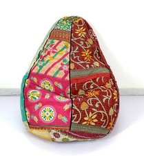Handmade Kantha Hippie Pouf