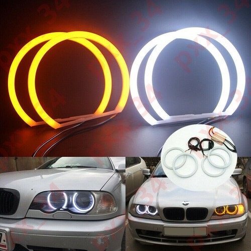 White yellow angel eyes - yellow,