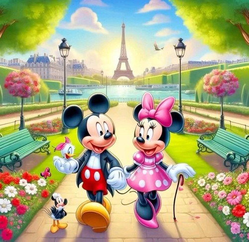 Mickey and minnie mouse 11ct - and,