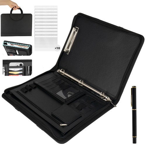 Leather document folder - document,