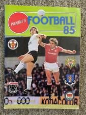 Panini Football 85 Sticker Album Complete