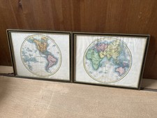 ‘WESTERN HEMISPHERE.’ / ‘EASTERN HEMISPHERE.’ by J. Dower / C. Partington c.1836