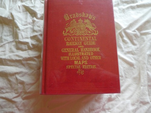 Bradshaw continental railway - bradshaw's,