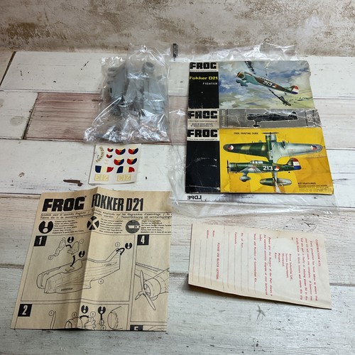 Frog f156 fokker - d21,, 1:72