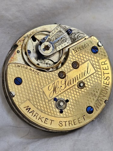 Chronograph pocket watch mvt - watch,
