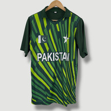UNBRANDED Pakistan Cricket T Shirt Jersey Adults Mens Sports Shirts SIZE M new