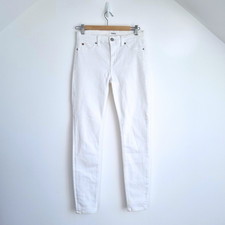 Hudson Jeans White Skinny Nico