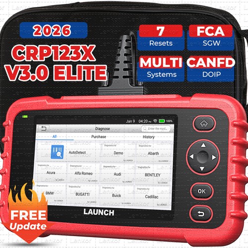 Launch obd2 scanner crp123x - obd2,