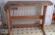 Vintage  School  Woodenl  Work Bench  - Make A Great  Potting Bench etc