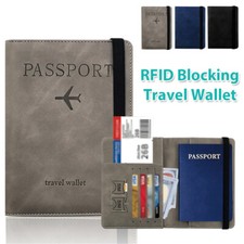 Credit Card Holder Passport Holder Passport Bag Travel Cover Case RFID Wallet