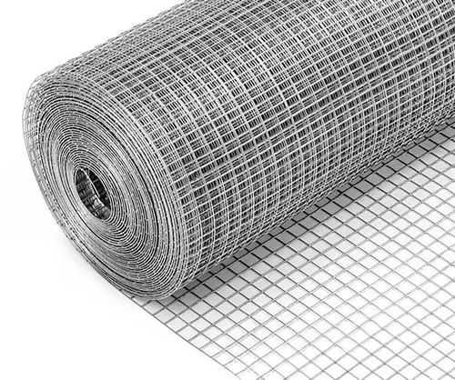 Galvanised square mesh - galvanised, wire