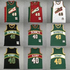 Adult SuperSonics #40 Spotshirt Stitched Vintage Edition