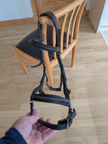 Micklem rambo black cob - cob, bridle