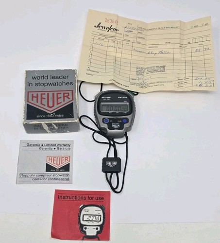 Vintage tag heuer microsplit - tag,