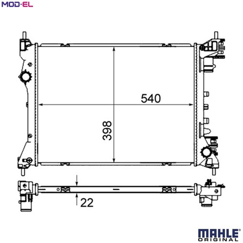 Radiator engine cooling - radiator,