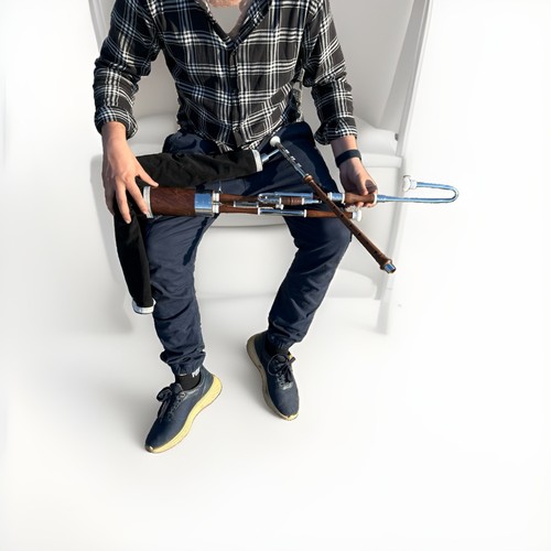 Irish uilleann bagpipe half - uilleann,