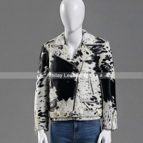 Genuine cowhide leather jacket - genuine,