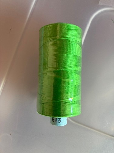 Green silk gutermann - silk,