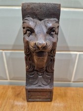 Antique French (?) Carved Wood