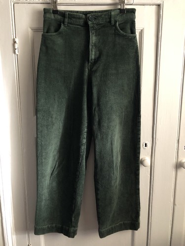 Monkl dark green cord trousers - monkl,