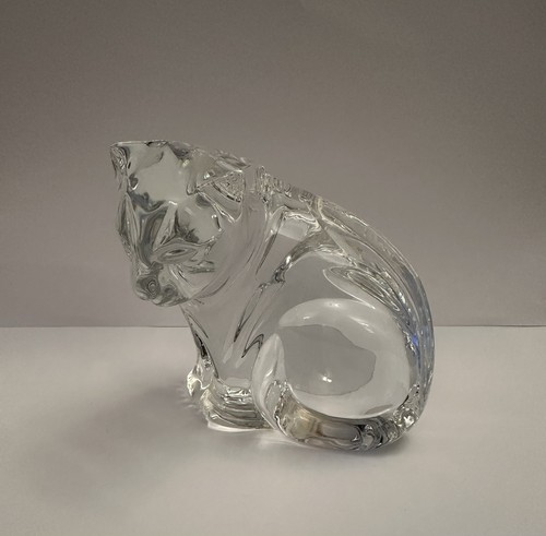 Vintage waterford crystal cat - waterford,