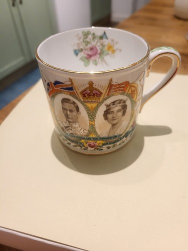 George 1937 coronation mug - vi,
