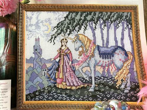 Lady unicorn bygone age - &,