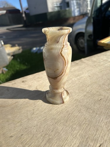 Vintage carved onyx marble - onyx,