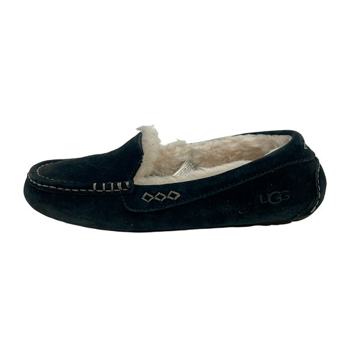 Ugg ansley 3312 black suede - black,