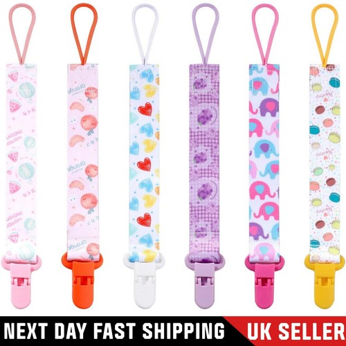 Dummy clips hearts - 6-8, baby