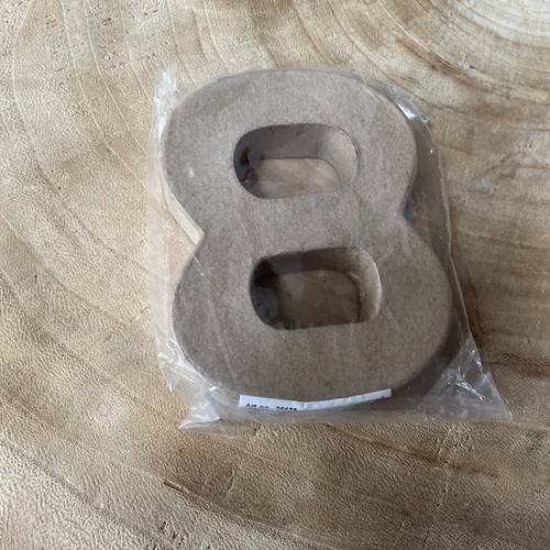 Cardboard size number 10cm - size, 8