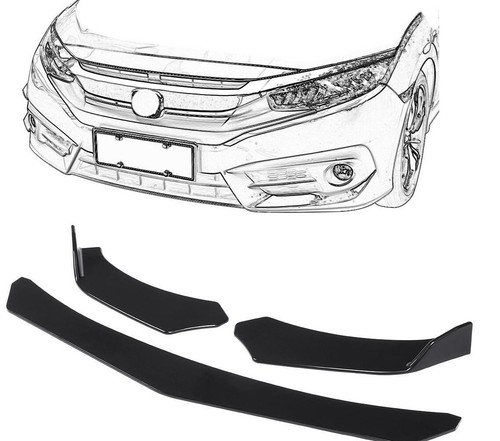 Front bumper lip suitable - lip,