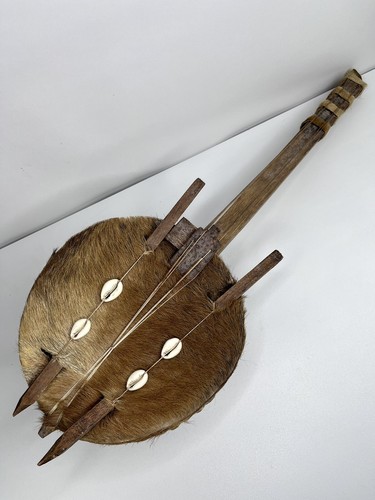 Old african handmade calabash - old,