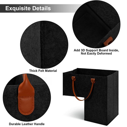 Stair basket leather - basket,