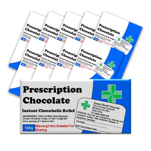 Prescription chocolate - 10,