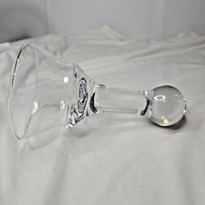 🏆 Vintage Hand-Blown Clear