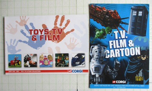 Corgi toys trade catalogues - toys,
