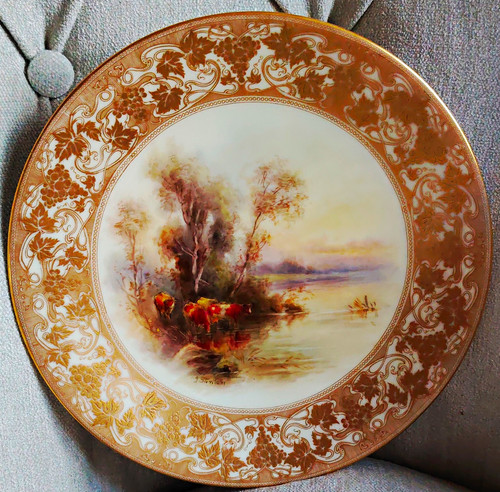 Antique royal worcester - royal,