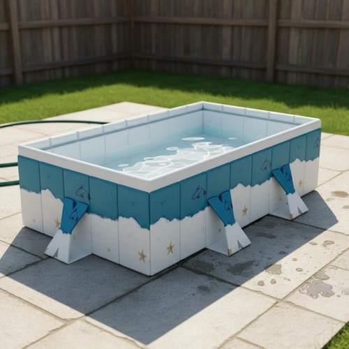 Foldable pool easy - pool, set