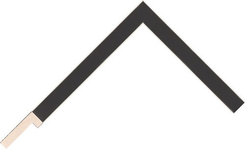 13mm wide black silver flat - 13mm,