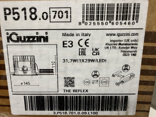 Iguzzini led 518 light - led, 518.0