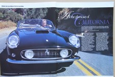 Original CC 2005 extracted mag article: 1959 FERRARI 250 GT CALIFORNIA SPYDER