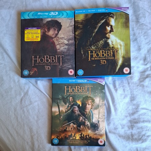 The hobbit trilogy 2d - the, blu