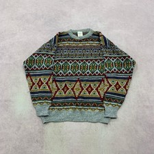 Vintage abstract knitted