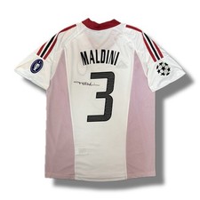 Signed MALDINI Milan Football