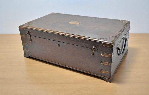 Antique wooden merchants cash - merchants,